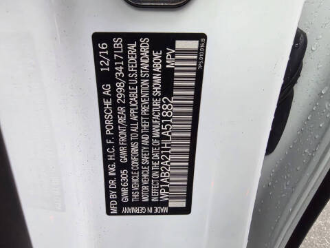 2017 Porsche Cayenne S