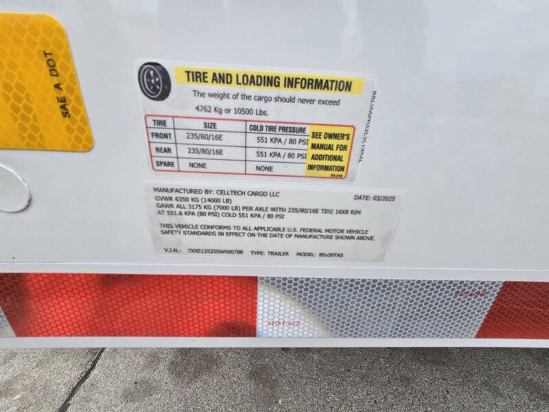 2025 Cell-Tech 8.5'x20'