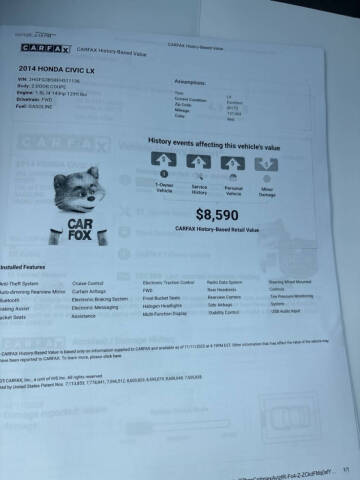2014 Honda Civic LX