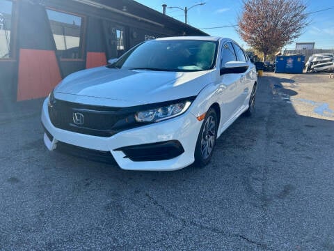 2018 Honda Civic for sale at ROADSTAR MOTORS in Liberty Township OH