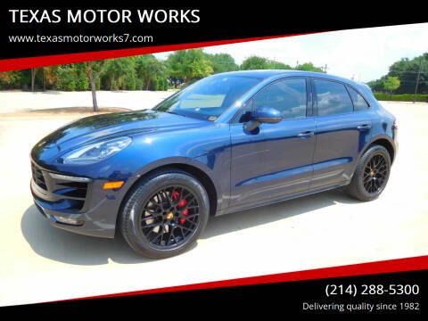 2017 Porsche Macan for sale at TEXAS MOTOR WORKS in Arlington TX