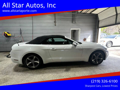 2017 Ford Mustang for sale at All Star Autos, Inc in La Porte IN