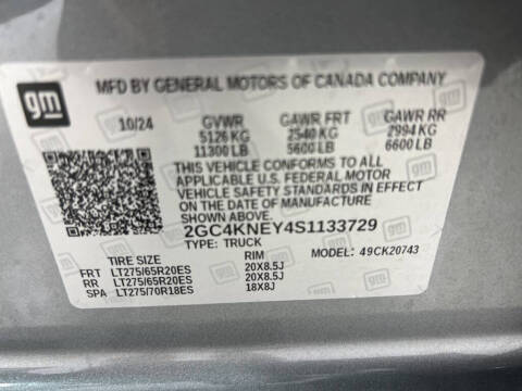 2025 Chevrolet Silverado 2500HD