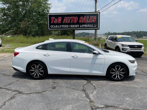 2018 Chevrolet Malibu for sale at T & G Auto Sales in Florence AL