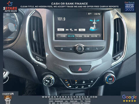 2017 Chevrolet Cruze LT Auto