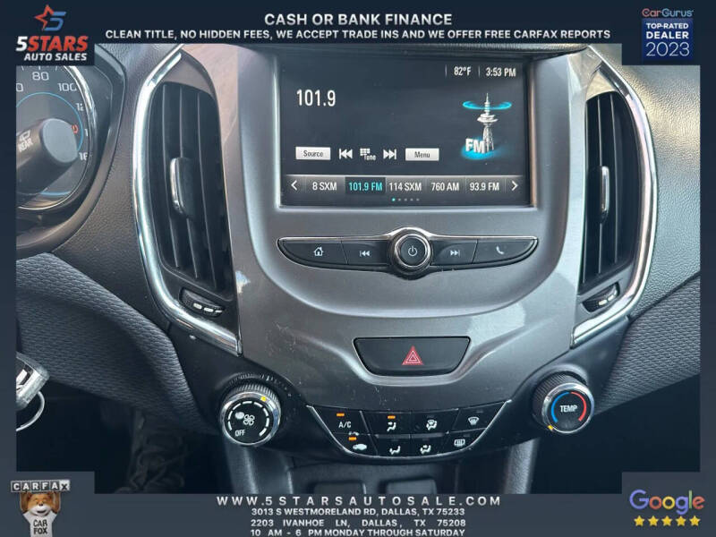 2017 Chevrolet Cruze LT Auto