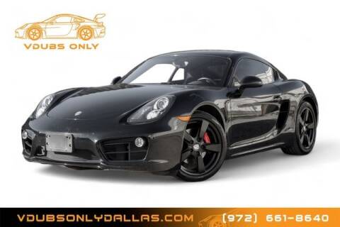 2015 Porsche Cayman for sale at VDUBS ONLY in Plano TX