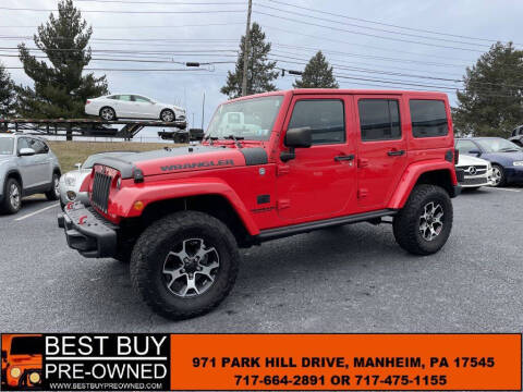2015 Jeep Wrangler Unlimited for sale at Best Buy Pre-Owned in Manheim PA