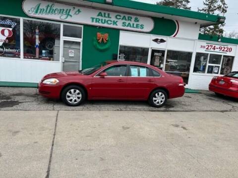 2008 Chevrolet Impala for sale at Anthony's All Cars & Truck Sales in Dearborn Heights MI