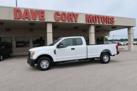 2017 Ford F-250 Super Duty for sale at DAVE CORY MOTORS in Houston TX