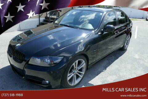2009 BMW 3 Series for sale at MILLS CAR SALES INC in Clearwater FL