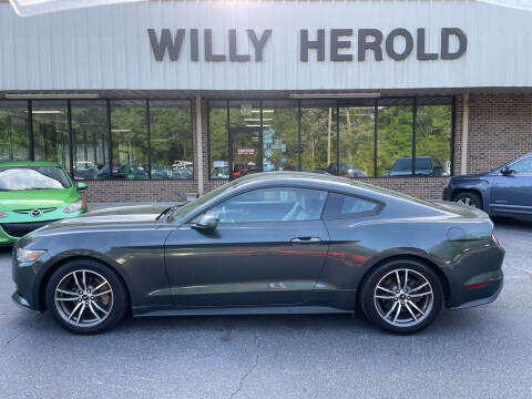 2015 Ford Mustang for sale at Willy Herold Automotive in Columbus GA