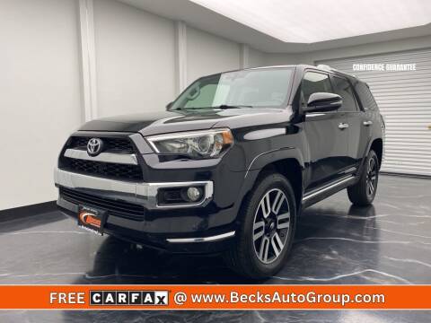 2015 Toyota 4Runner for sale at Becks Auto Group in Mason OH