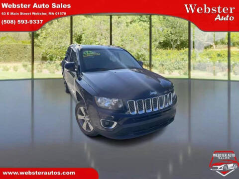 2016 Jeep Compass for sale at Webster Auto Sales in Webster MA