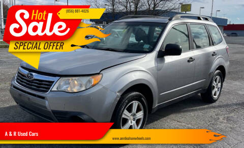 2010 Subaru Forester for sale at A & R Used Cars in Clayton NJ