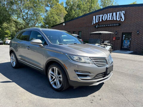 2017 Lincoln MKC for sale at Autohaus of Greensboro in Greensboro NC