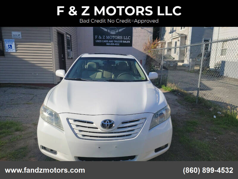 2009 Toyota Camry for sale at F & Z MOTORS LLC in Vernon Rockville CT