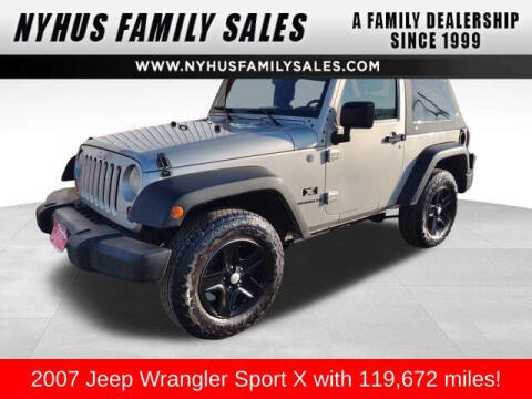 2007 Jeep Wrangler for sale at Nyhus Family Sales in Perham MN