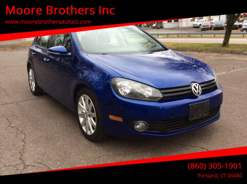 2011 Volkswagen Golf for sale at Moore Brothers Inc in Portland CT