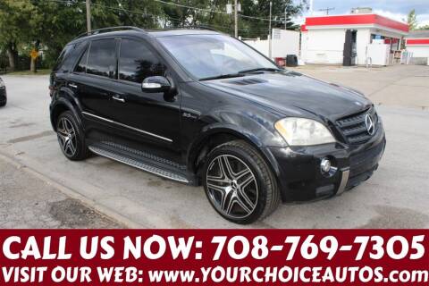 2007 Mercedes-Benz M-Class for sale at Your Choice Autos in Posen IL