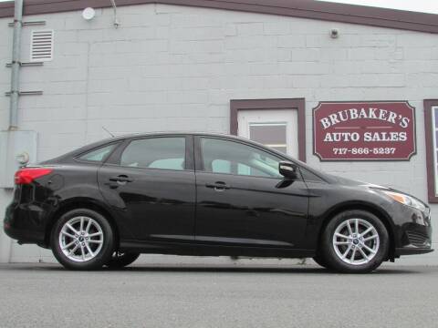 2017 Ford Focus for sale at Brubakers Auto Sales in Myerstown PA