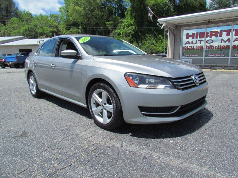 2013 Volkswagen Passat for sale at Hibriten Auto Mart in Lenoir NC