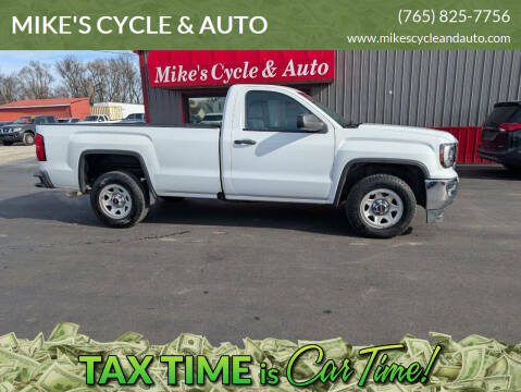 2017 GMC Sierra 1500 for sale at MIKE'S CYCLE & AUTO in Connersville IN