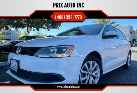 2011 Volkswagen Jetta for sale at PRIX AUTO INC in San Jose CA