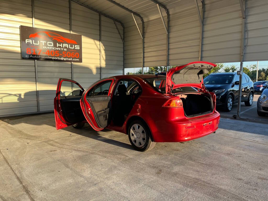 2009 Mitsubishi Lancer for sale at Auto Haus Imports in Grand Prairie, TX