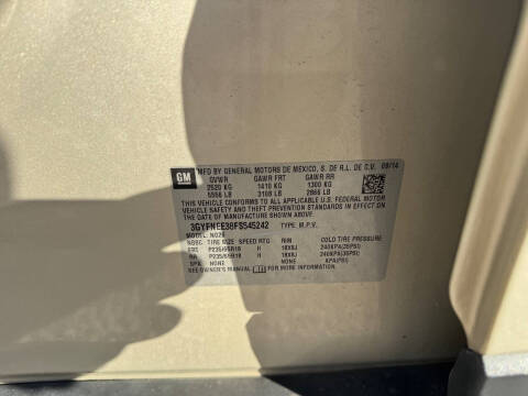 2015 Cadillac SRX Luxury Collection