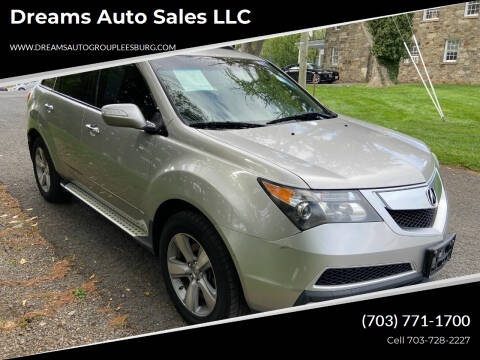 2011 Acura MDX for sale at Dreams Auto Sales LLC in Leesburg VA