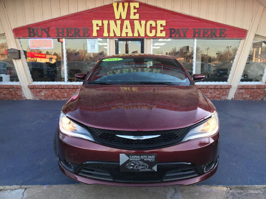 2015 Chrysler 200 for sale at Caspian Auto Sales in Oklahoma City, OK