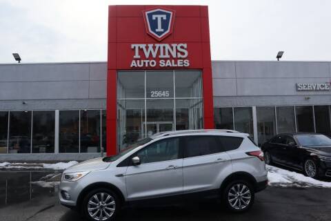 2018 Ford Escape for sale at Twins Auto Sales Inc Redford 1 in Redford MI