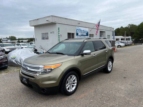 2013 Ford Explorer for sale at Mountain Motors LLC in Spartanburg SC