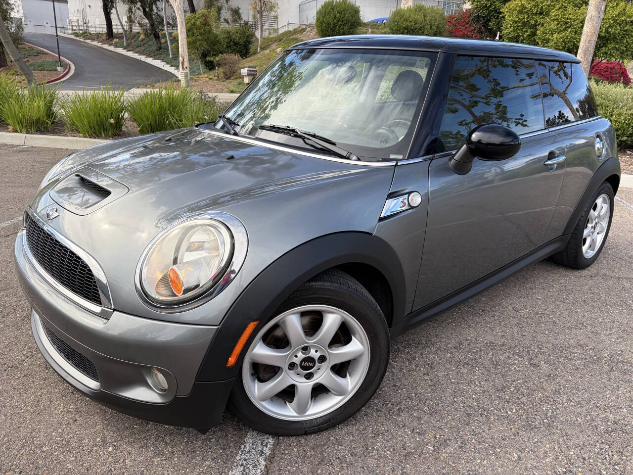 Gray 2010 MINI Cooper S S 2dr Hatchback 2