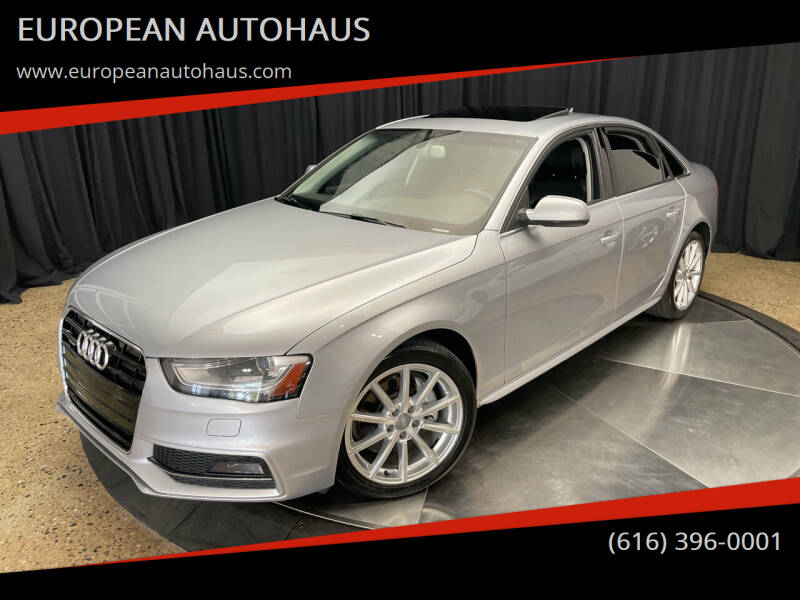 2015 Audi A4 for sale at EUROPEAN AUTOHAUS in Holland MI