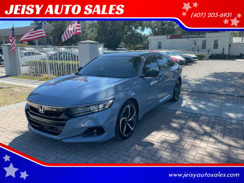 2022 Honda Accord for sale at JEISY AUTO SALES in Orlando FL