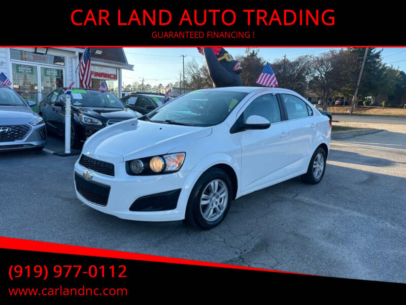 2014 Chevrolet Sonic for sale at CAR LAND  AUTO TRADING - CAR LAND AUTO TRADING in Raleigh NC