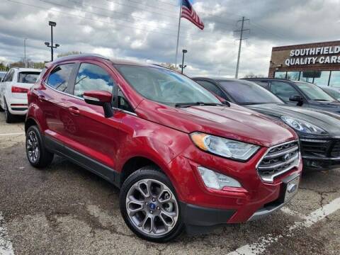 2019 Ford EcoSport for sale at SOUTHFIELD QUALITY CARS in Detroit MI