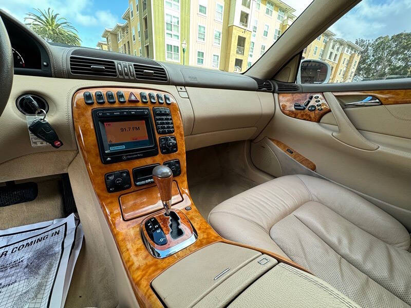 2002 Mercedes-Benz CL-Class CL 500