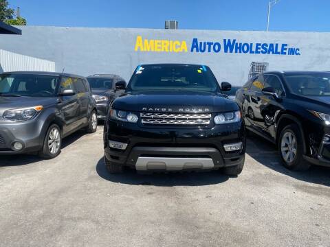 2014 Land Rover Range Rover Sport for sale at America Auto Wholesale Inc in Miami FL