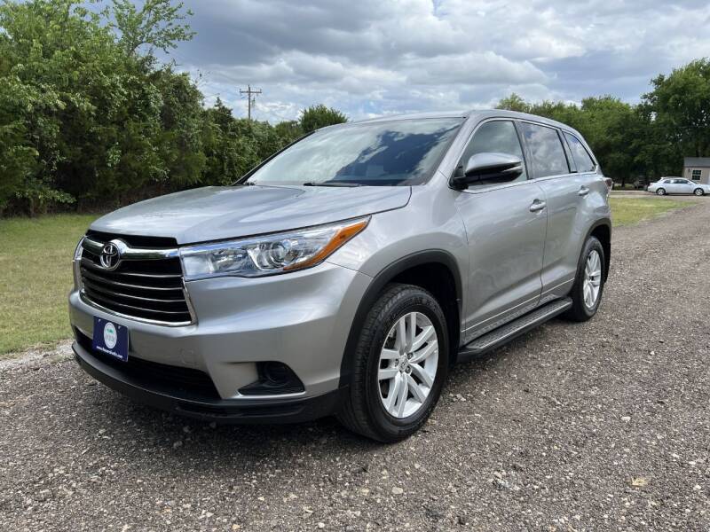2015 Toyota Highlander for sale at The Car Shed in Burleson TX