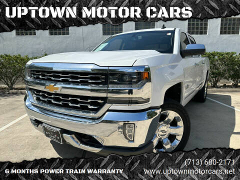 2017 Chevrolet Silverado 1500 for sale at UPTOWN MOTOR CARS in Houston TX
