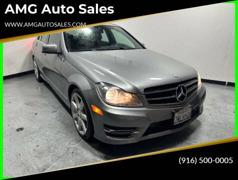 2014 Mercedes-Benz C-Class for sale at AMG Auto Sales in Rancho Cordova CA