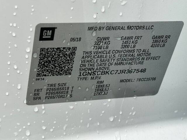 2018 Chevrolet Tahoe LT