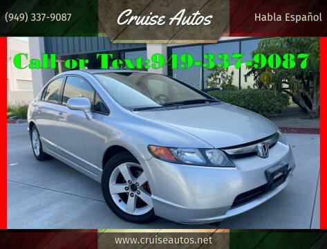 2006 Honda Civic for sale at Cruise Autos in Corona CA