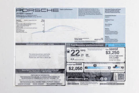 2019 Porsche 911