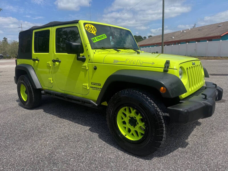 2016 Jeep Wrangler Unlimited Sport