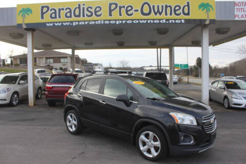 2015 Chevrolet Trax for sale at Paradise Pre-Owned Inc in New Castle PA