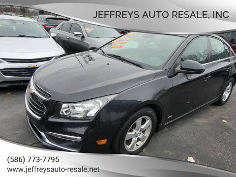 2016 Chevrolet Cruze Limited for sale at Jeffreys Auto Resale, Inc in Clinton Township MI
